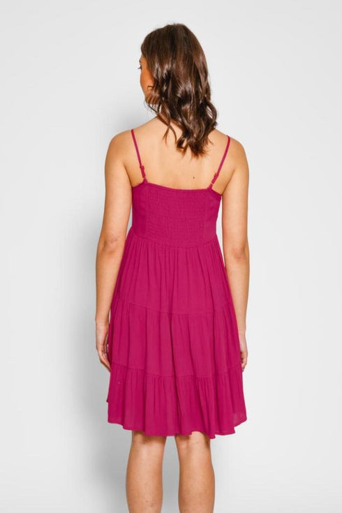 Koy Resort Miami Mini Tiered Dress